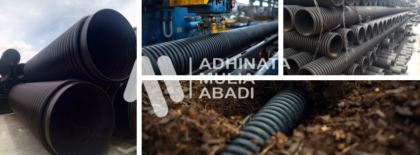 Pipa HDPE DWC (Double Wall Corrugated)