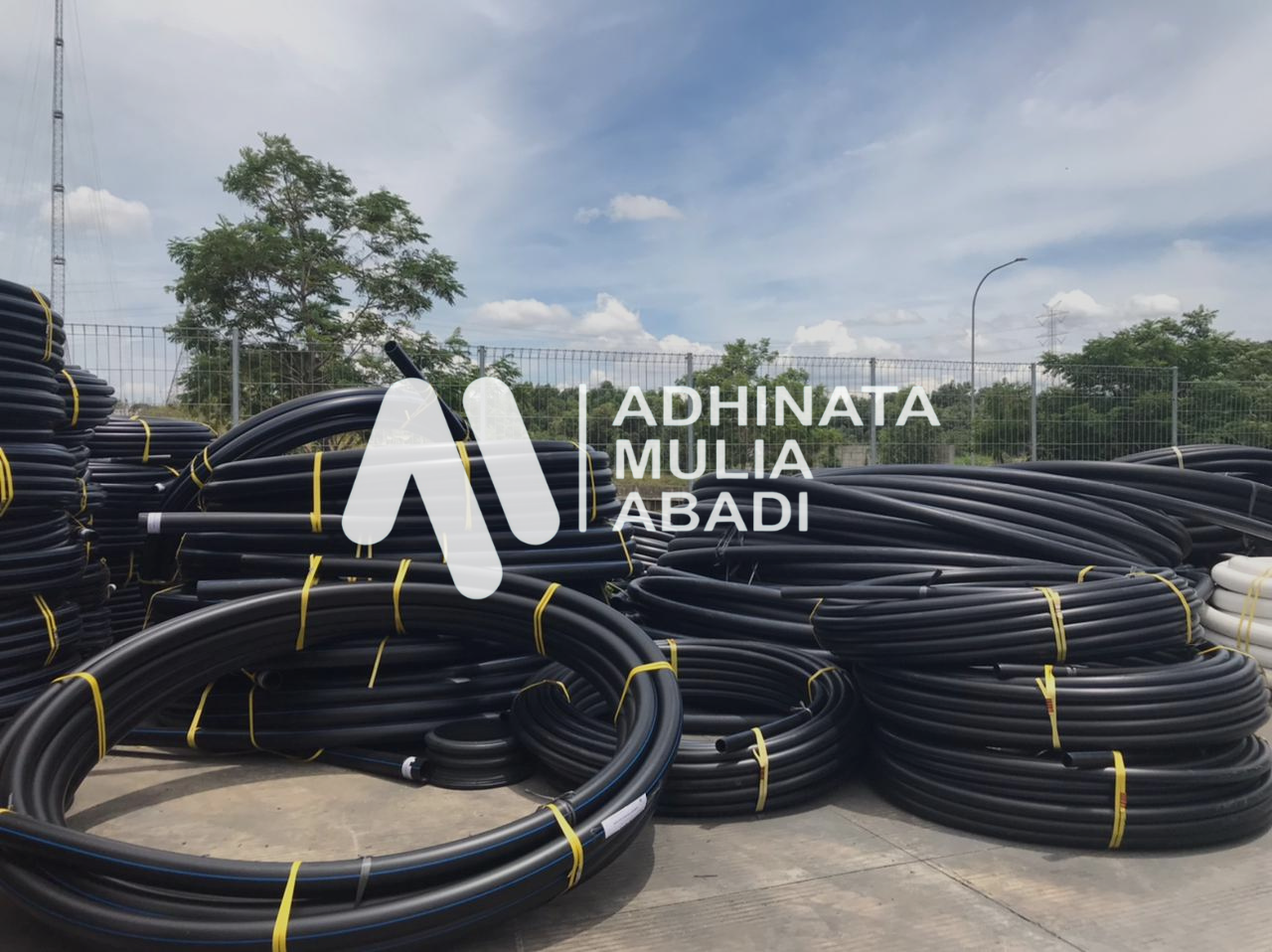 Pipa HDPE 2 inch 100 meter per roll