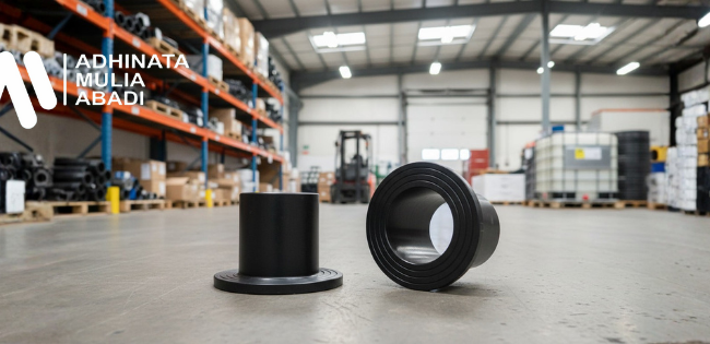 stok Stub end HDPE 12 inch OD 315mm PN16