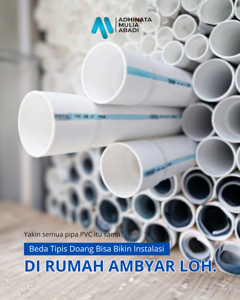 Mengenal Berbagai Jenis Pipa PVC