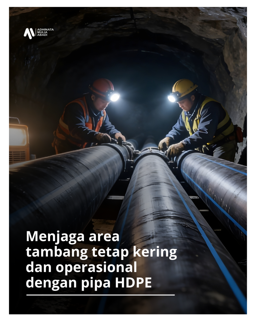 ketahanan pipa hdpe untuk mendukung operasional tambang